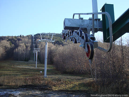 The Mittersill double chair lift line (2010)