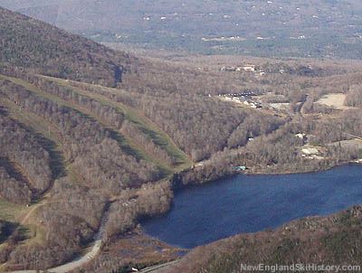 The proposed Northern Base Area as seen from Eagle Cliff (2010)