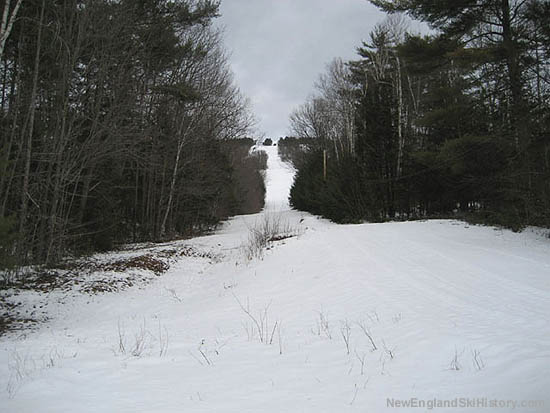 The former liftline of the North Chair (2007)
