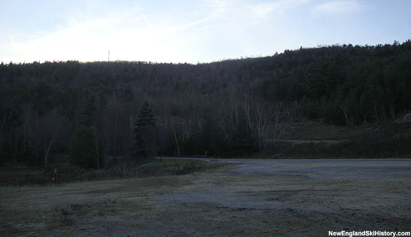 The former Alpine Ridge base area (2010)