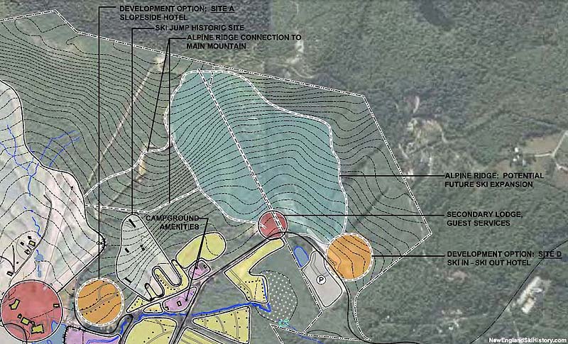 A 2010 rendering of the proposed Alpine Ridge expansion
