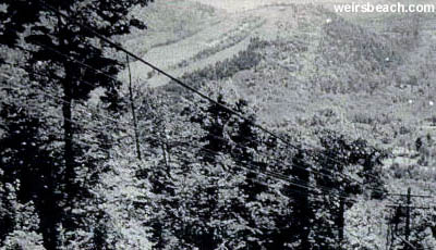 Cobble Mountain as seen from Mt. Rowe circa the 1940s