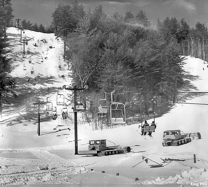 The recently installed Black Bear Double in 1972