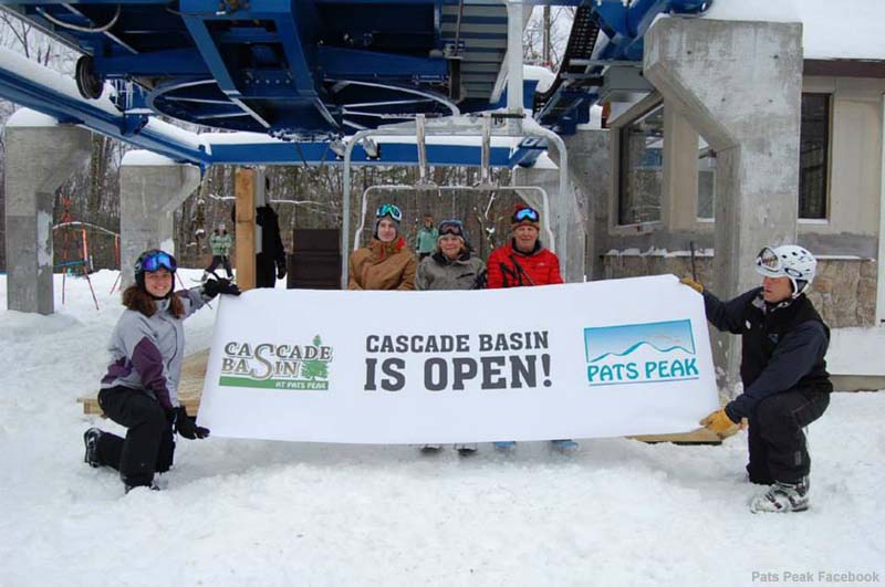 December 19, 2013 - Opening day of Cascade Basin