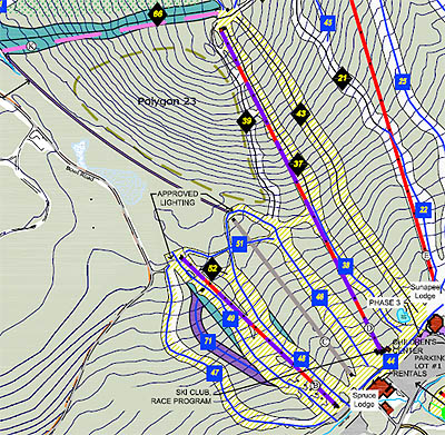 2009 Expansion Proposal Map - North Peak area