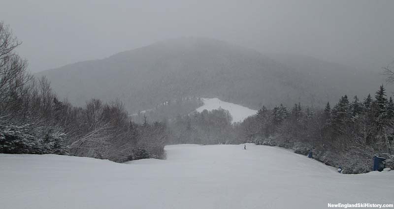 Green Peak (background) as seen from Ciao in 2014