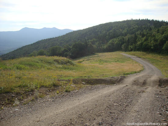 Green Peak (right) as seen in 2011