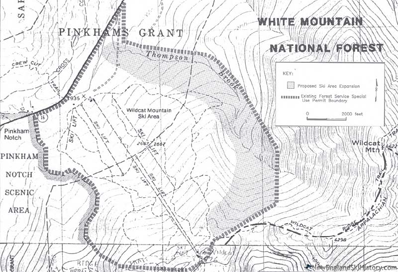 1980s United States Forest Service Expansion Map