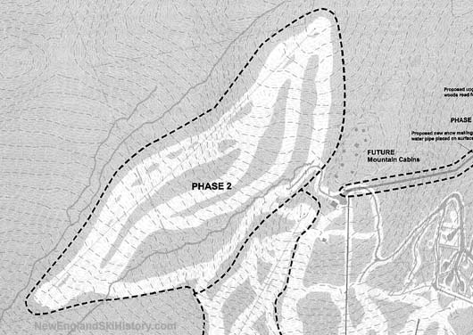 A Bear Creek Summit Area proposal map