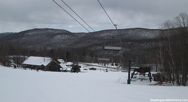 The Timberline base area (2015)