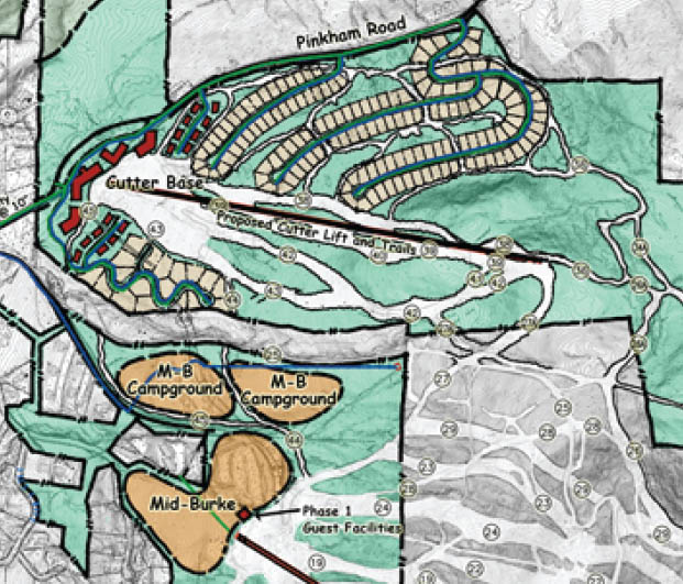 The Cutter Area in a 2008 development map