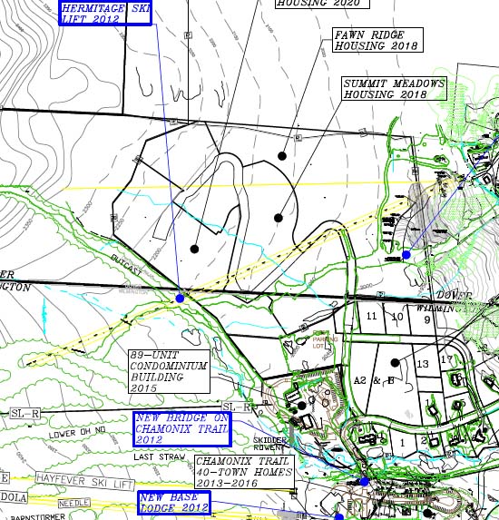 The proposed Hermitage Connection in a 2012 planning document