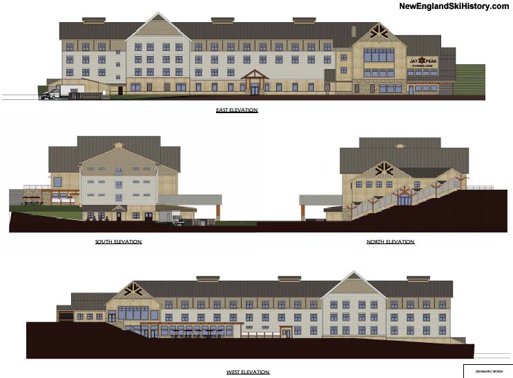 A rendering of the new Stateside facility at Jay Peak