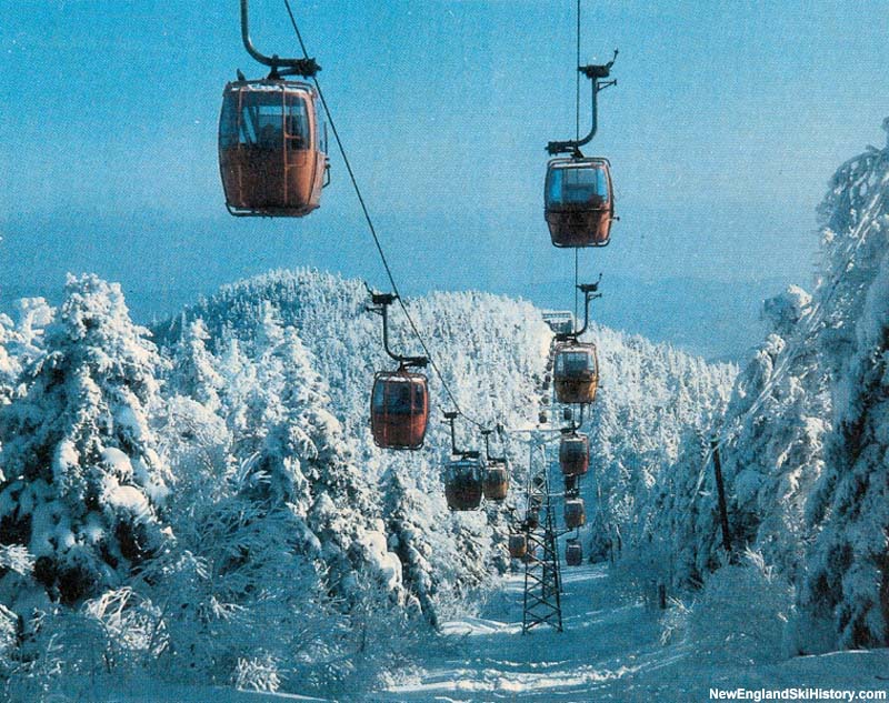 The original Killington gondola circa the 1980s