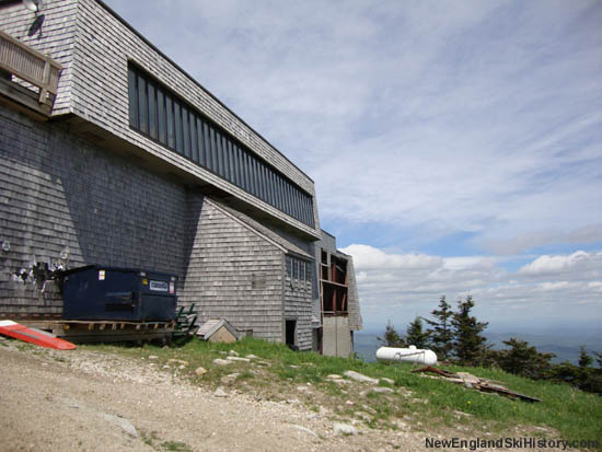 The former top terminal of the Killington Gondola (2010)