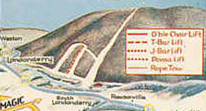 Magic Mountain as depicted in 1961-62