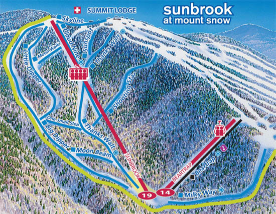 The Sunbrook 2009 trail map