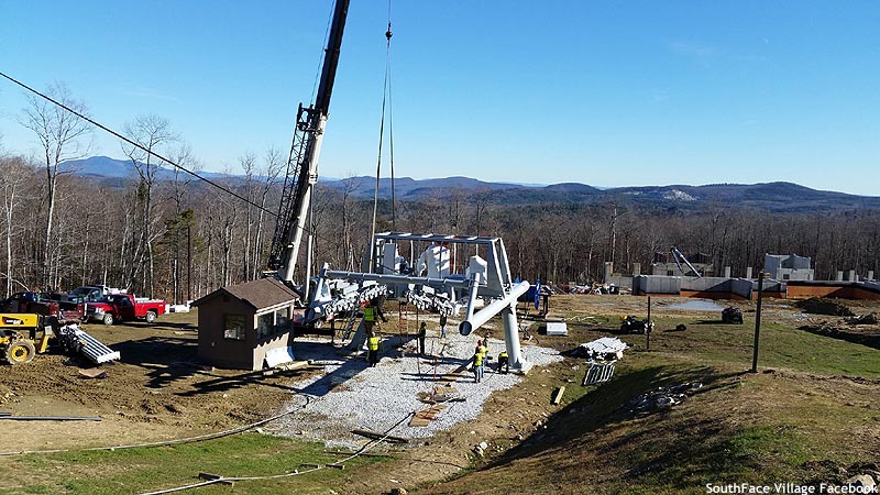 Construction of the Sunshine Quad (2015)