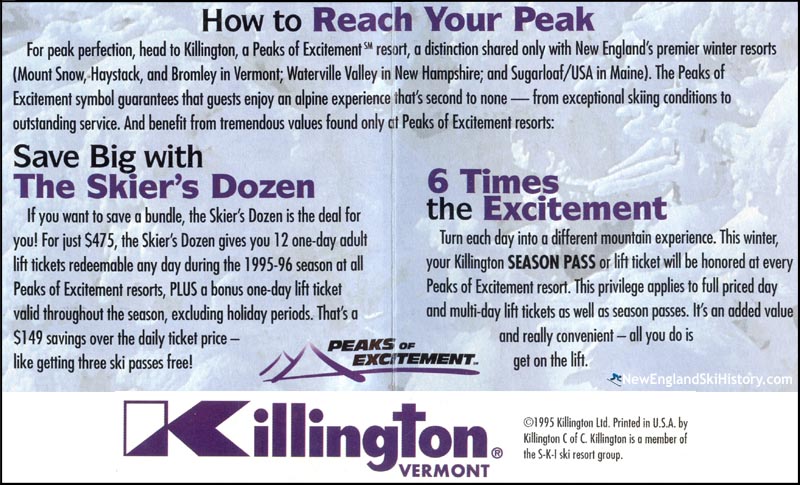 1995-96 S-K-I Ltd. Deals