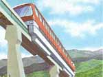 A monorail served ski area?