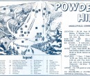 1969-70 Powder Hill trail map