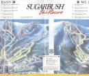 Mid to late 1980s Sugarbush trail map