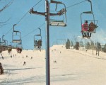 The lift line circa the 1970s