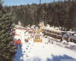 The lift line circa the 1980s