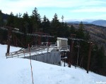 The Locke Mountain Triple midstation in 2007