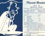 1964-65 Pleasant Mountain Trail Map