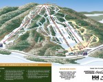 2024-25 Pleasant Mountain Trail Map