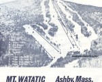 1970-71 Mt. Watatic Trail Map