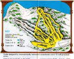 1982-83 Wachusett Trail Map