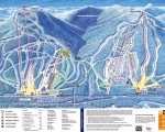 2008-09 Attitash trail map