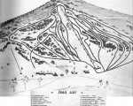 1963-64 Black Mountain Trail Map
