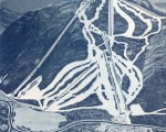 1967-68 Cannon Mountain Trail Map