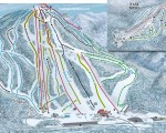 1997-98 Cranmore Trail Map