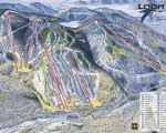 2009-10 Loon Mountain Trail Map