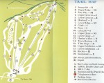 1971-72 Ragged Mountain Trail Map
