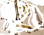 1973-74 Temple Mountain trail map