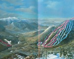 1971-72 Waterville Valley Trail Map