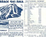 1964-65 Hogback Trail Map