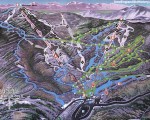 1998-99 Mad River Glen trail map