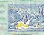 1999-2000 Maple Valley Ski Area Trail Map