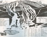1963-64 Mount Snow Trail Map