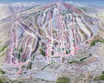 1999-00 Mount Snow trail map