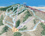 2017-18 Mount Snow Sunbrook Trail Map