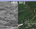 Berkshire East Aerial Imagery, 1992 vs. 2012