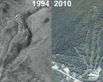 Roundtop/Bear Creek Aerial Imagery, 1994 vs. 2012