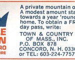 1970-71 Eastern Ski Map